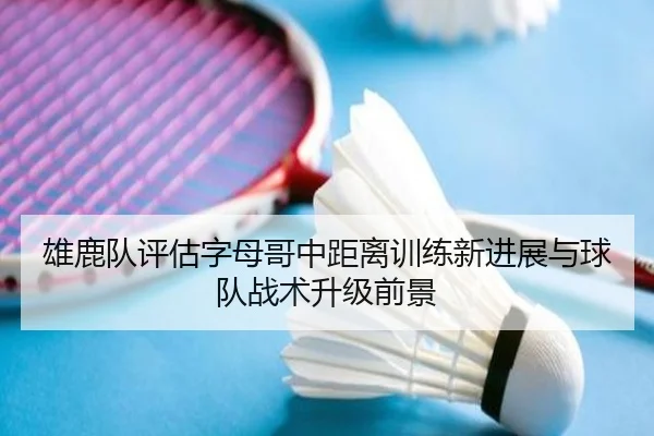 雄鹿队评估字母哥中距离训练新进展与球队战术升级前景